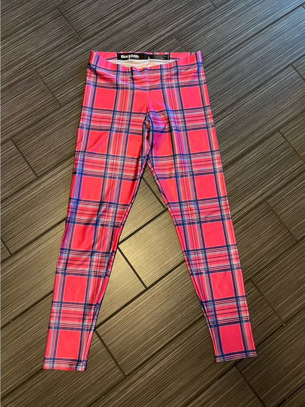 Blackmilk Original Barbie Tartan Leggings